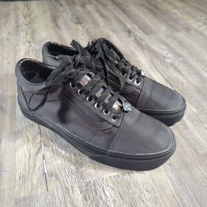 VANS Old Skool x Harry Potter Deathly Hallows Women’s Size 8 Mens 6.5 Black Shoe